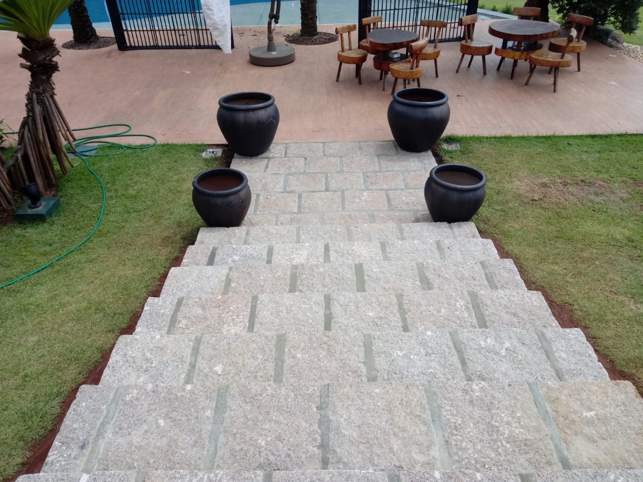 Escadas de pedras